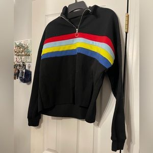 Half zip up sweater